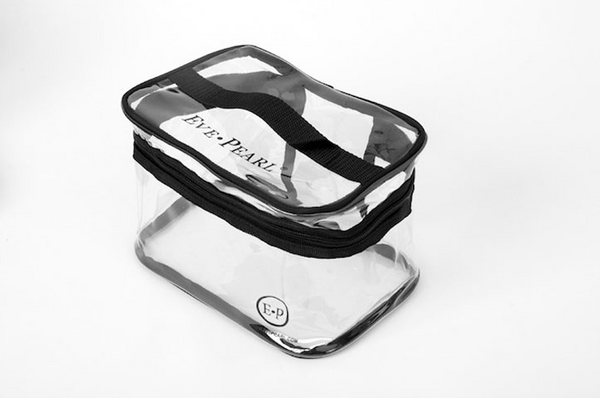 EVE PEARL PRO Clear Travel Makeup Bag-Large – EVE PEARL GreatFaces